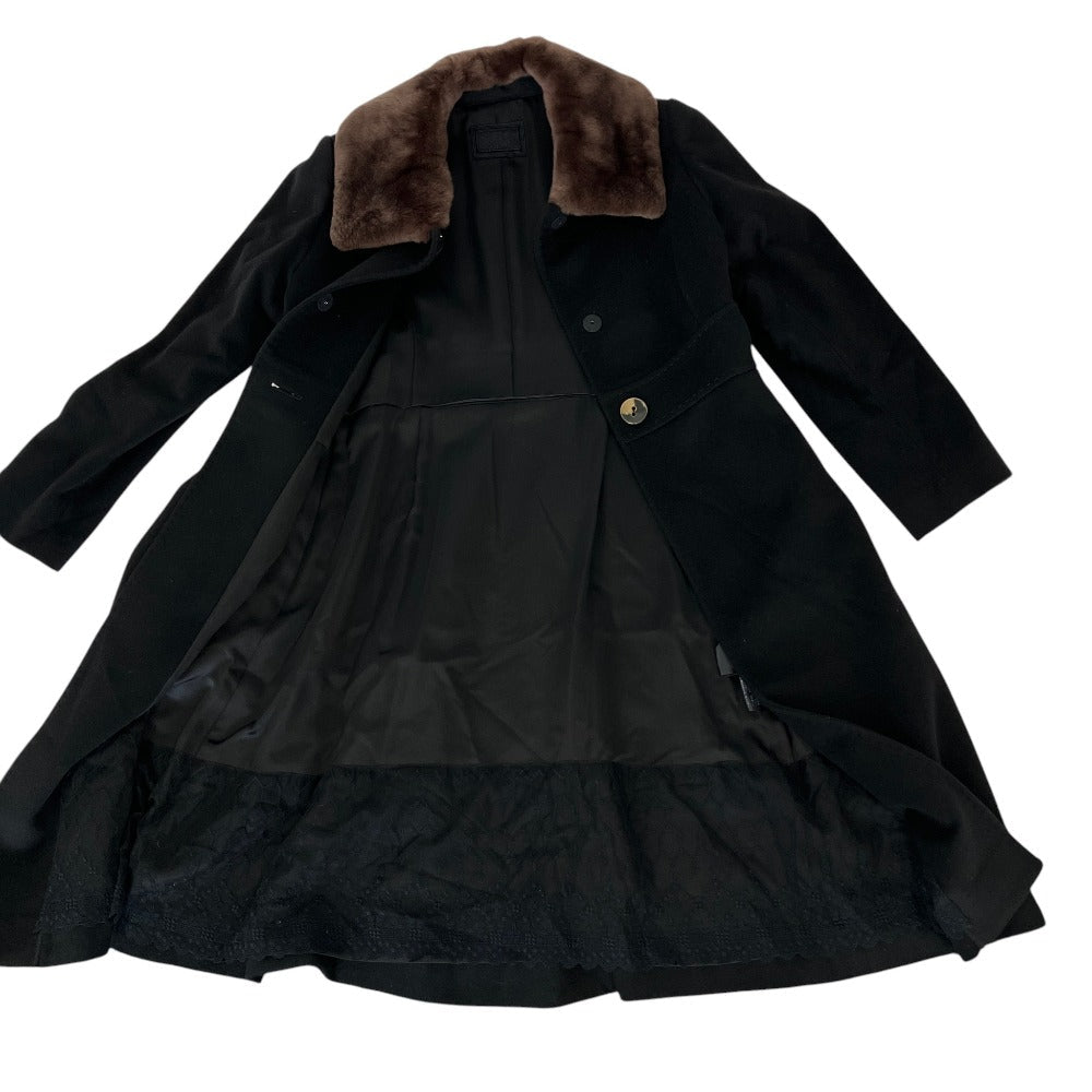 フォクシーブティック Coat Noisette ヌートリアファー カシミヤコート