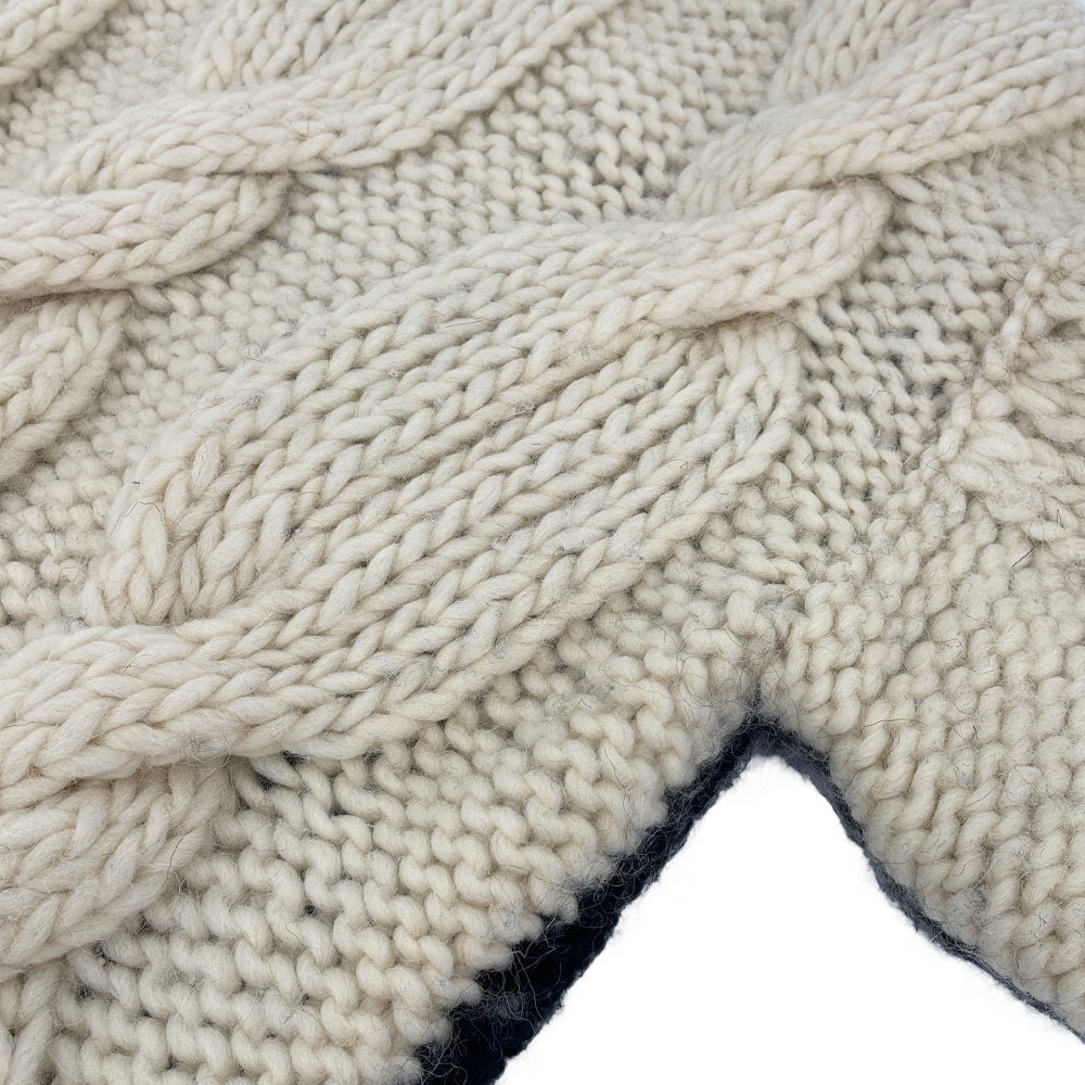 ミアストアズ DOUBLE SIDE SWEATER ニット