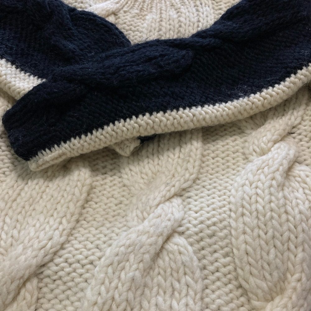 ミアストアズ DOUBLE SIDE SWEATER ニット