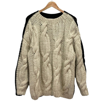 ミアストアズ DOUBLE SIDE SWEATER ニット