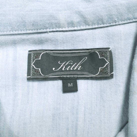キスニューヨークシティ CHAMBLAY PATERSON SHIRT コットン混 シャツ