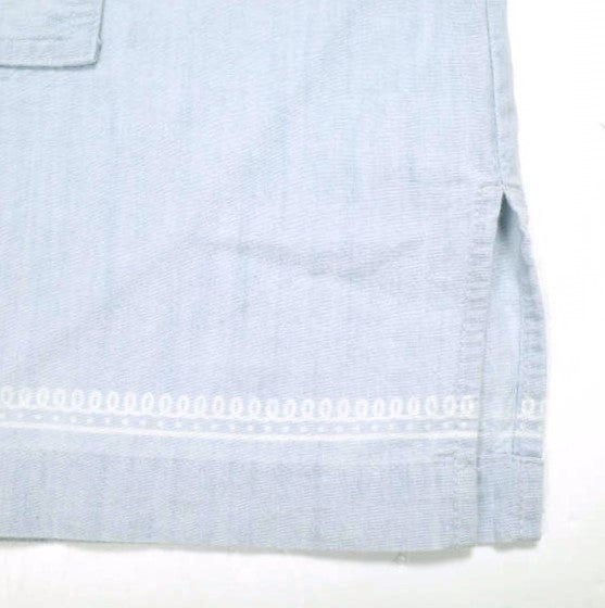 キスニューヨークシティ CHAMBLAY PATERSON SHIRT コットン混 シャツ