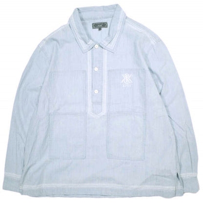 キスニューヨークシティ CHAMBLAY PATERSON SHIRT コットン混 シャツ