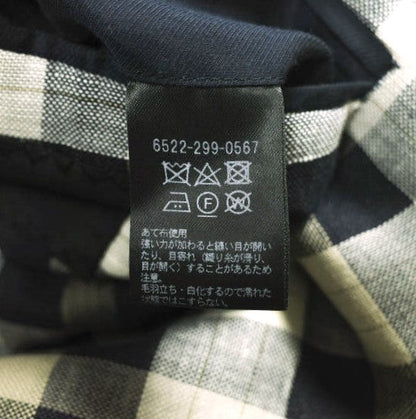 ドゥロワー Loro Piana チェックウールリネンジャケット