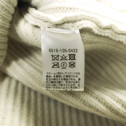 ドゥロワー 9Gアゼ編みウールカシミヤロングカーディガン
