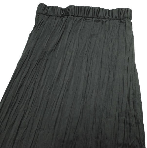 シーレット Pleated Long Skirt ポリエステルスカート
