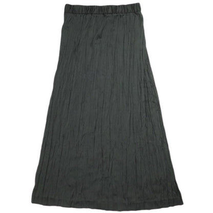 シーレット Pleated Long Skirt ポリエステルスカート