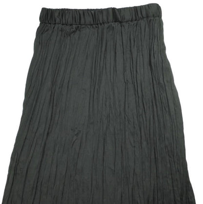 シーレット Pleated Long Skirt ポリエステルスカート