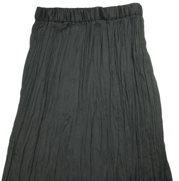 シーレット Pleated Long Skirt ポリエステルスカート