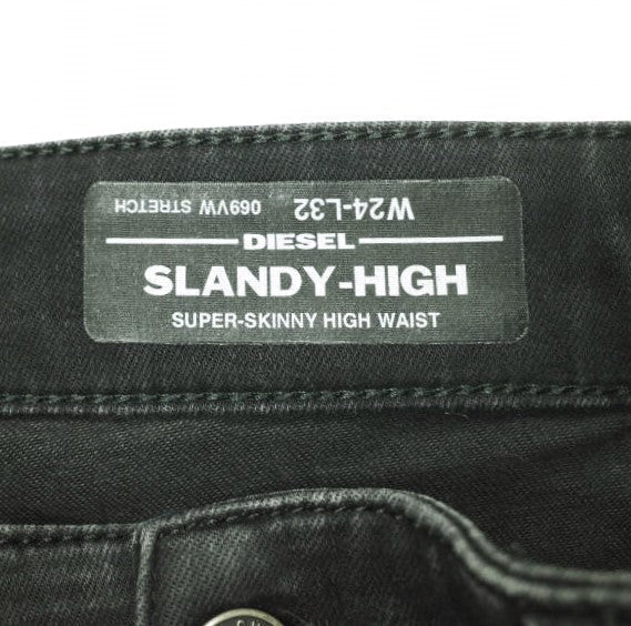 ディーゼル SLANDY-HIGH コットンデニムパンツ
