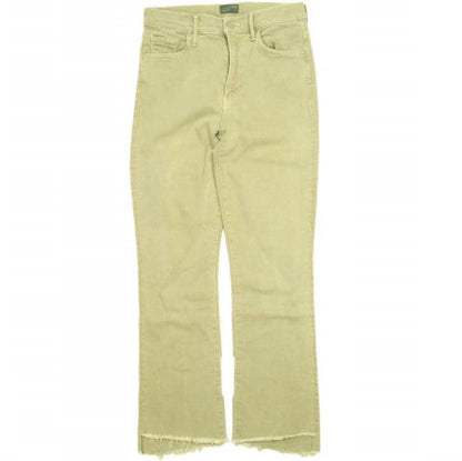 マザー THE INSIDER CROP STEP FRAY デニムパンツ
