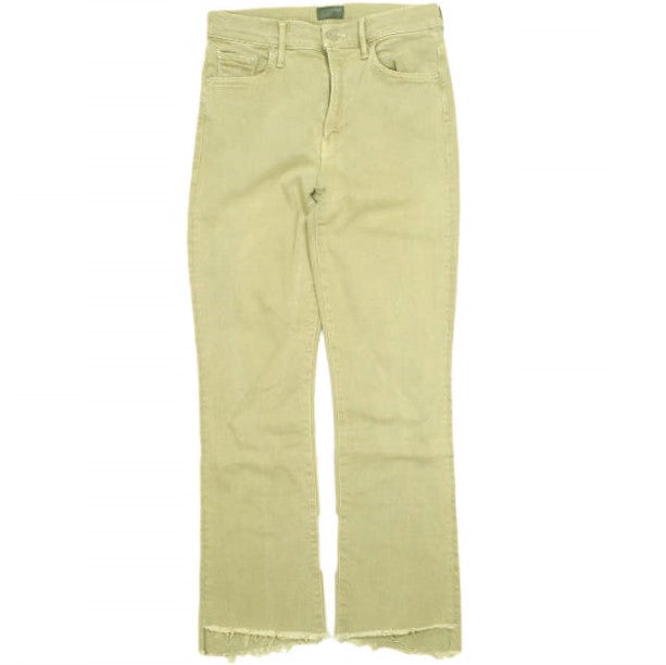 マザー THE INSIDER CROP STEP FRAY デニムパンツ
