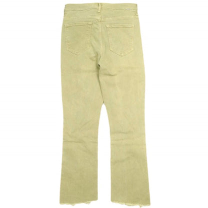 マザー THE INSIDER CROP STEP FRAY デニムパンツ