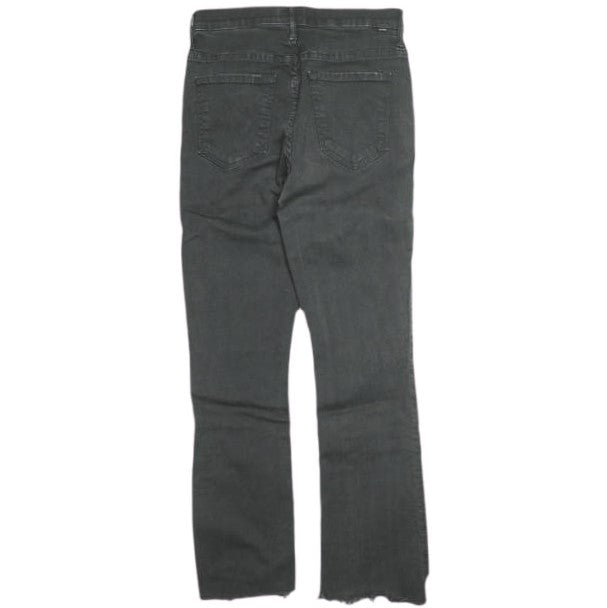 マザー THE INSIDER CROP STEP FRAY コットンデニムパンツ