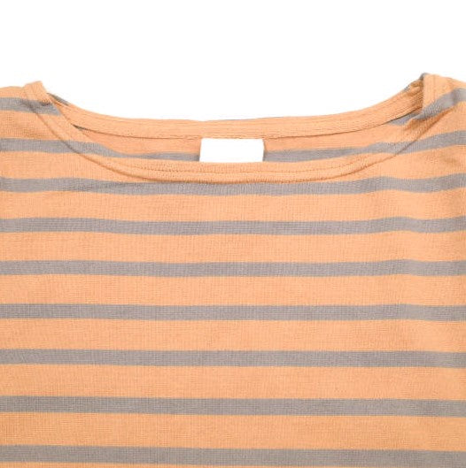 ジーエフジーエス PLAY BORDER オーガニックコットン長袖Tシャツ