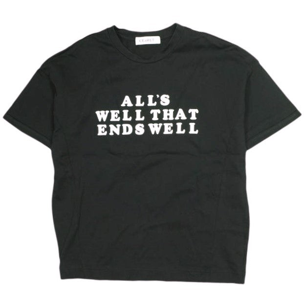 シーレット ロゴプリント コットン Tシャツ