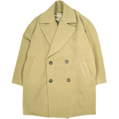ユーエヌ Firsthand x is-ness DOUBLE COAT ウールコート
