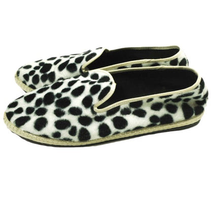 シューシャ TRAGARA DALMATIAN ベロアシューズ