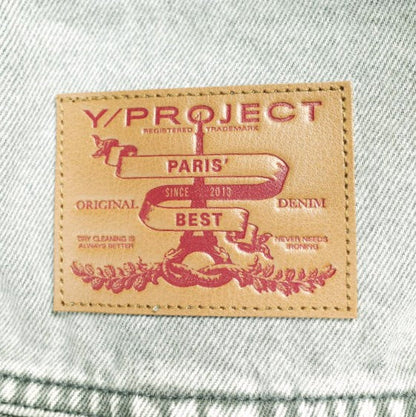 Y/PROJECT Evergreen Paris' Best Patch コットンシャツ