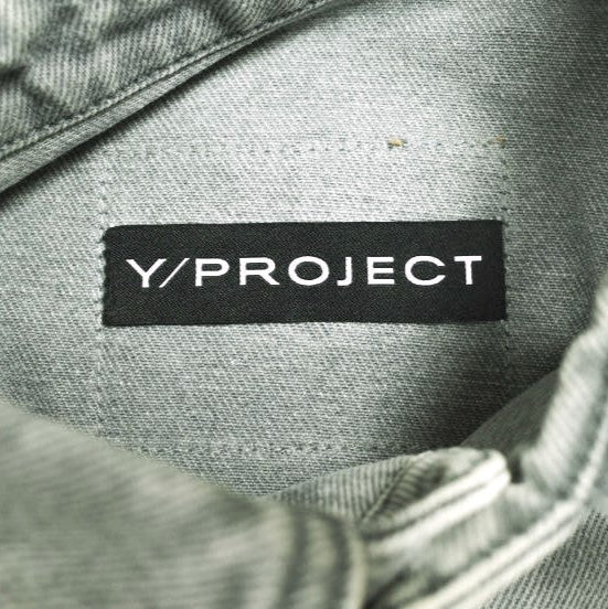 Y/PROJECT Evergreen Paris' Best Patch コットンシャツ
