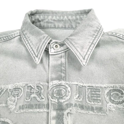 Y/PROJECT Evergreen Paris' Best Patch コットンシャツ
