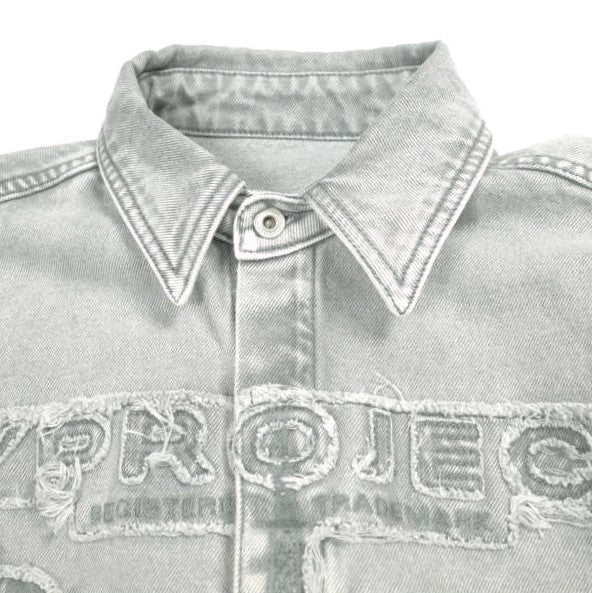 Y/PROJECT Evergreen Paris' Best Patch コットンシャツ