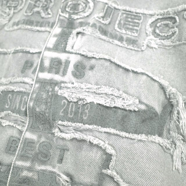 Y/PROJECT Evergreen Paris' Best Patch コットンシャツ