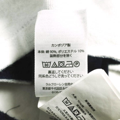 ポロラルフローレン ワイドボーダーパイル長袖Tシャツ