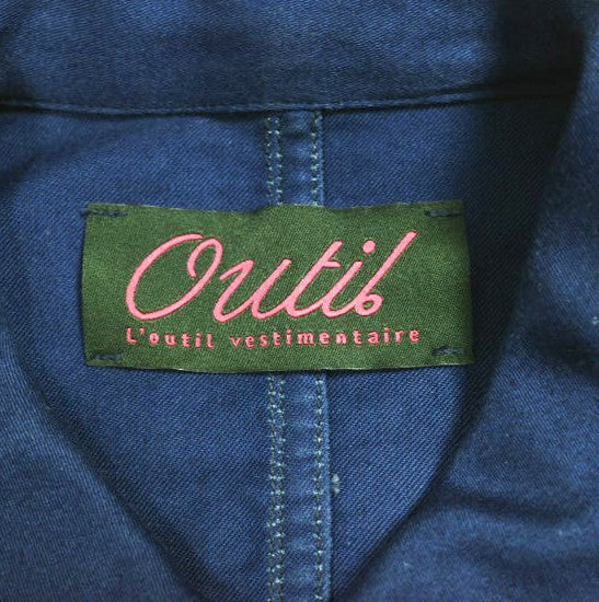 OUTIL コットンモールスキンカバーオール