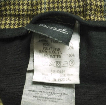 イズネス COJ NU WIDE EZ PANTS ウール混パンツ