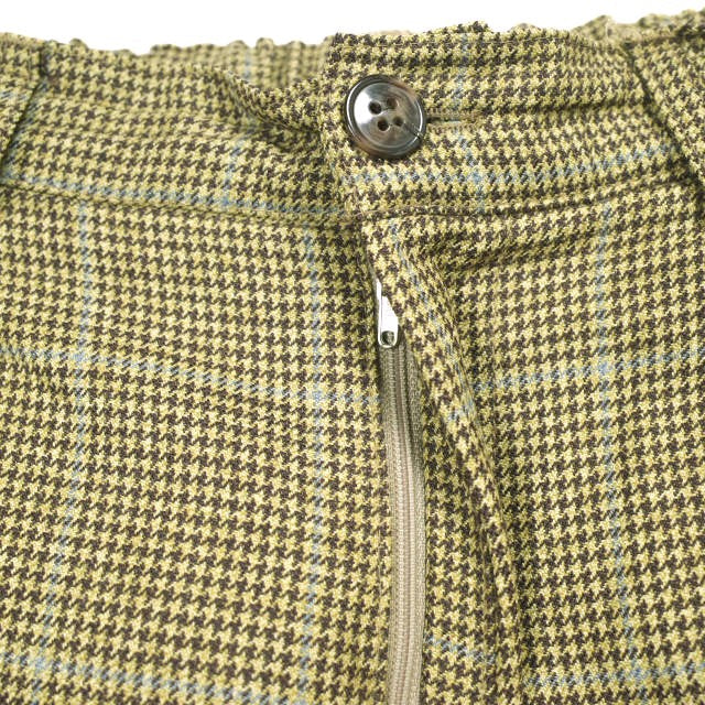 イズネス COJ NU WIDE EZ PANTS ウール混パンツ