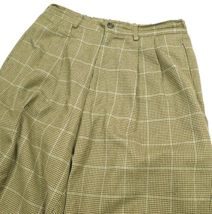 イズネス COJ NU WIDE EZ PANTS ウール混パンツ
