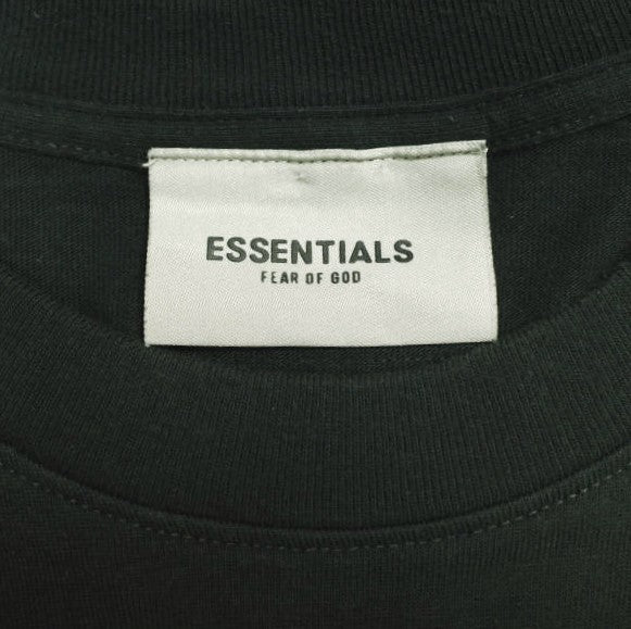 エッセンシャルズ リフレクターロゴ コットン Tシャツ