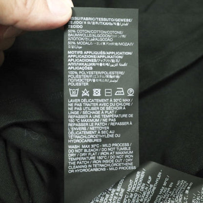 サンローラン プレイン クルーネック Tシャツ コットン モダール トップ