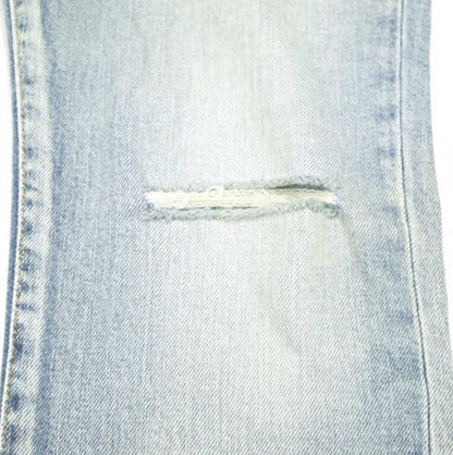 イヴサンローラン D02 SKINNY-FIT JEANS コットン デニムパンツ
