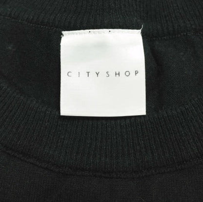 シティショップ N/SL KNIT PULLOVER 綿麻混紡 ニットトップス