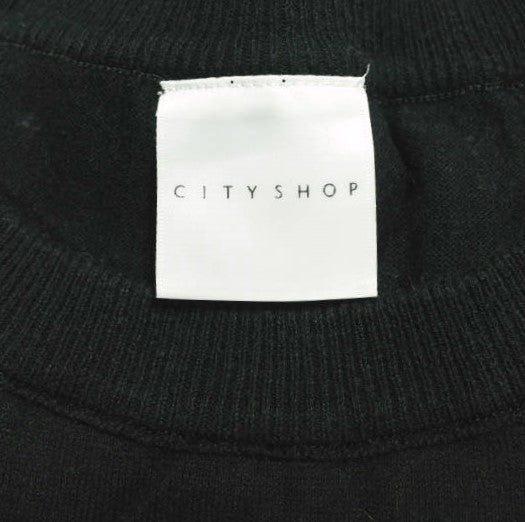 シティショップ N/SL KNIT PULLOVER 綿麻混紡 ニットトップス