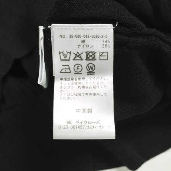 オー 25SS COTTON NAYLON ニットTシャツ