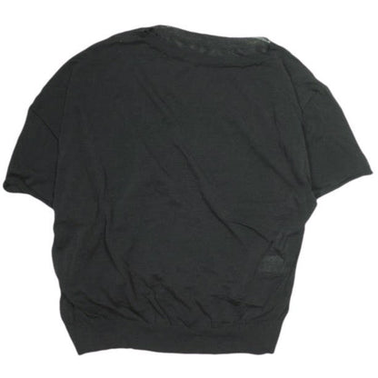 オー 25SS COTTON NAYLON ニットTシャツ