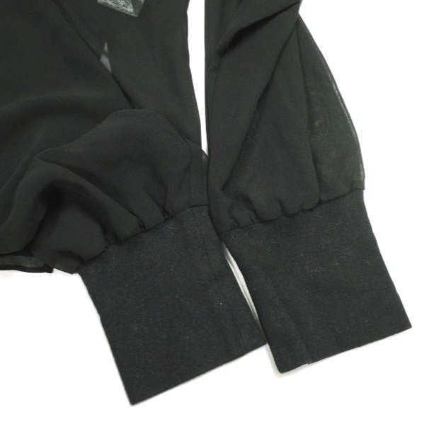 シティショップ CHIFFON LONG T-SHIRT シフォン長袖Tシャツ