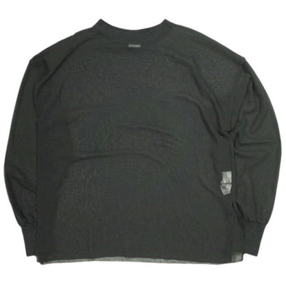 シティショップ CHIFFON LONG T-SHIRT シフォン長袖Tシャツ