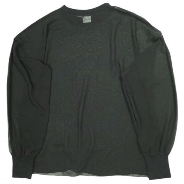 シティショップ CHIFFON LONG T-SHIRT シフォン長袖Tシャツ