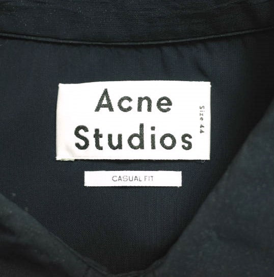 アクネストゥディオズ SILVIO TECH SHIRT レーヨンシャツ
