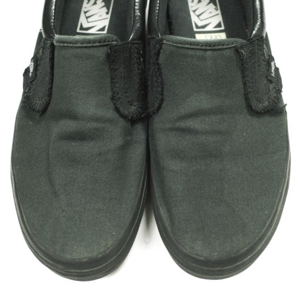 バンズ×エスエスズィー REVERSE SLIPON キャンバス スニーカー