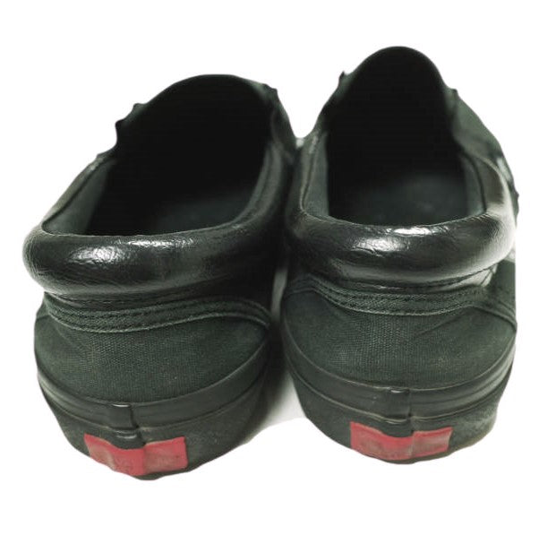 バンズ×エスエスズィー REVERSE SLIPON キャンバス スニーカー