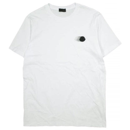 モンクレール グラデーション ロゴ コットン Tシャツ