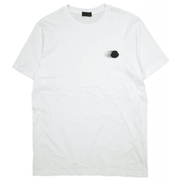 モンクレール グラデーション ロゴ コットン Tシャツ
