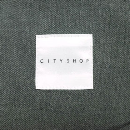 CITYSHOP ジップ ジャンプスーツ ポリエステル ジャンプスーツ