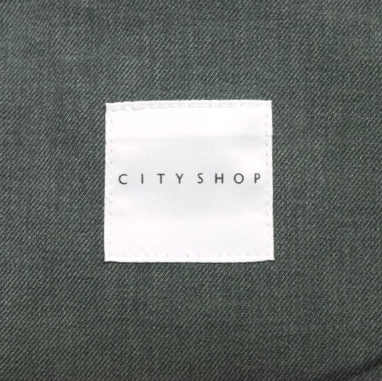 CITYSHOP ジップ ジャンプスーツ ポリエステル ジャンプスーツ