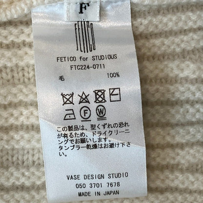 フェティコ バンデージニットカーディガン
